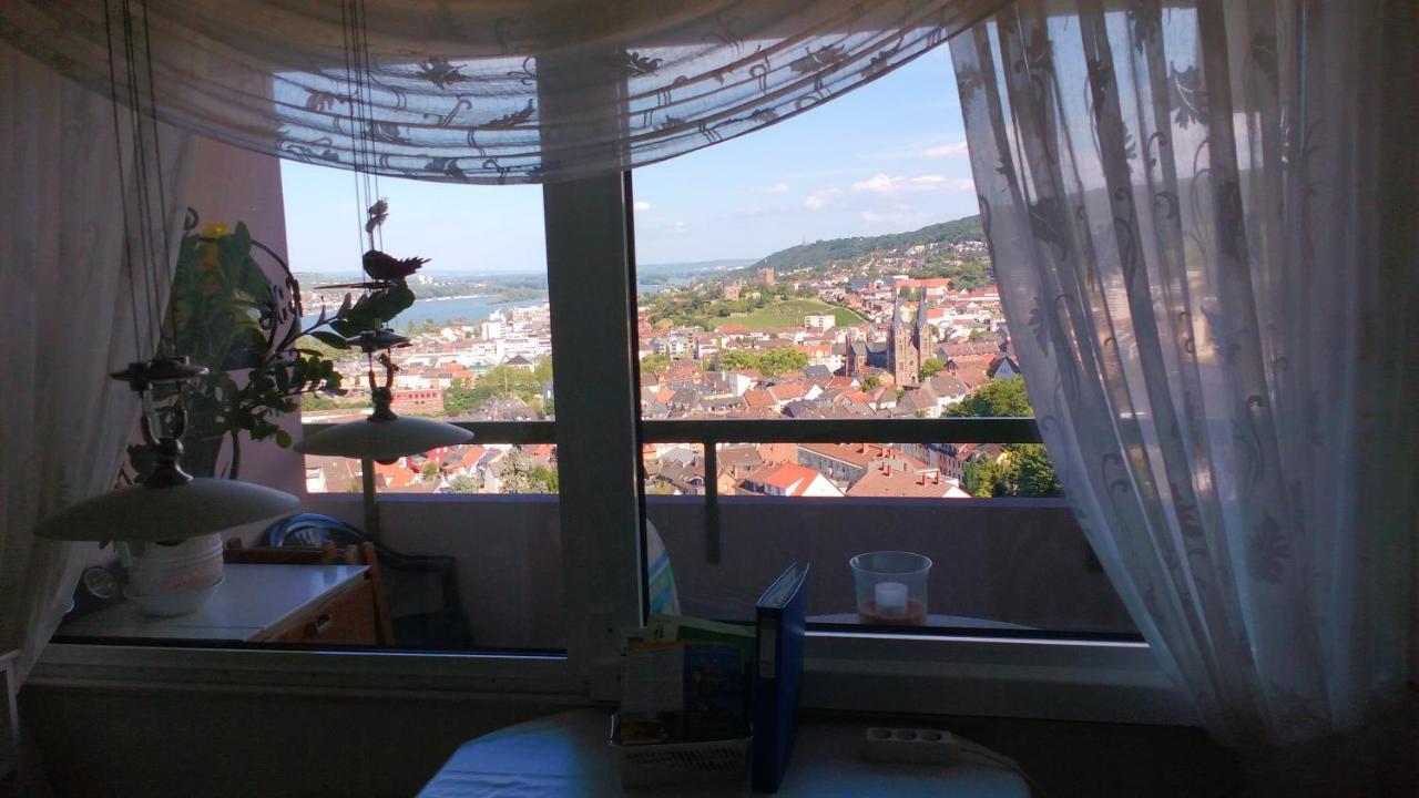 Grosses Panorama Apartment Bingen am Rhein Esterno foto